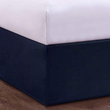 Load image into Gallery viewer, Levinsohn Tailored Wraparound Bedskirt Never Lift Your Mattress Classic 14” Drop Length Pleated Styling