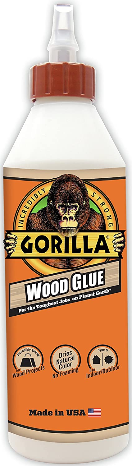Gorilla Wood Glue, 18 ounce Bottle