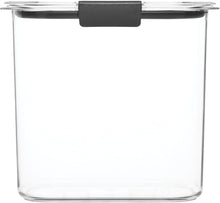 Load image into Gallery viewer, Rubbermaid 1994227 Container, BPA-Free Plastic, Clear Brilliance Pantry Airtight Food Storage, Open Stock, Sugar (12 Cup)