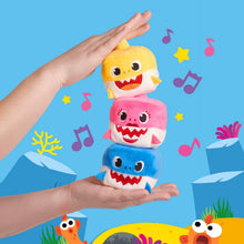 Load image into Gallery viewer, WowWee Pinkfong Baby Shark Official Song Cube - Daddy Shark, Blue, 5 x 3 x 3.5 (Inches)