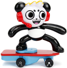 Load image into Gallery viewer, Jada Toys Ryan’S World Toy Review Combo Panda Wheely Popping Stunt Skateboard RC, Remote Control Vehicle 2.4 Ghz