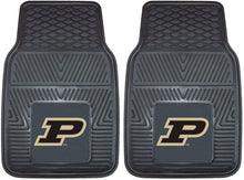 Load image into Gallery viewer, Fanmats Purdue University 2-pc Vinyl Car Mat Set/17&quot;x27&quot;
