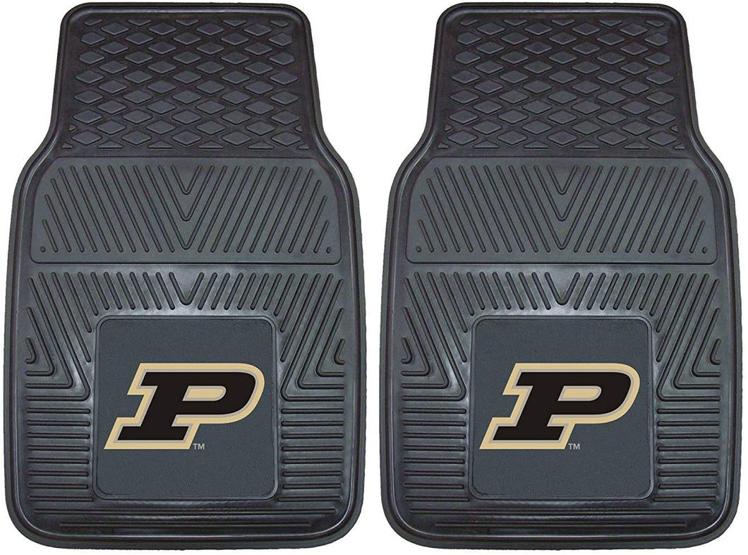 Fanmats Purdue University 2-pc Vinyl Car Mat Set/17