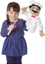 Load image into Gallery viewer, Melissa &amp; Doug Chef Puppet With Detachable Wooden Rod for Animated Gestures