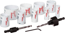 Load image into Gallery viewer, Milwaukee 49-22-4025 13-Piece General Purpose Hole Dozer Hole Saw Kit