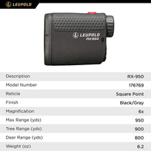 Load image into Gallery viewer, Leupold RX-950 Laser Rangefinder