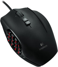 Load image into Gallery viewer, Logitech G600 MMO Gaming Mouse, RGB Backlit, 20 Programmable Buttons