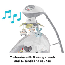 Load image into Gallery viewer, Fisher-Price Sweet Dreams Cradle &#39;n Swing