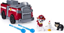 Load image into Gallery viewer, Paw Patrol, Marshall’s Ride ‘N’ Rescue, Transforming 2-in-1 Playset &amp; Fire Truck, for Kids Aged 3 &amp; Up
