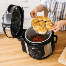 Load image into Gallery viewer, Ninja Ste Foodi 8qt. 9-in-1 Deluxe XL Pressure Cooker &amp; Air Fryer-Stainless Steel/Black
