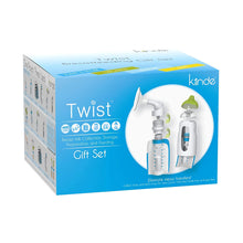 Load image into Gallery viewer, Kiinde Twist Universal Direct-Pump Feeding System and Warmer Gift Set for Breastmilk Collection, Freezing, Heating and Feeding, Free Foodi Starter Kit Included, New Mom Gift