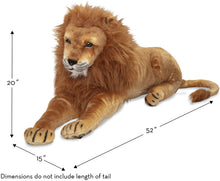 Load image into Gallery viewer, Melissa &amp; Doug Large Stuffed Lion