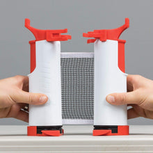 Load image into Gallery viewer, EastPointSports Penn Everywhere Table Tennis NET Set: 5-FT Retractable NET, 2-Paddles, 3-Balls