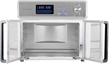 Load image into Gallery viewer, Kalorik 26 QT Digital Maxx Air Fryer Oven with 9 Accessories, Roaster, Broiler, Rotisserie, Dehydrator, Oven, Toaster, Pizza Oven and Warmer. Includes Cookbook. Sears up to 500⁰F. Extra Large Capacity, All in One Appliance. Stainless Steel. AFO 46045 SS