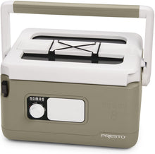 Load image into Gallery viewer, Presto 06012 Nomad 8-quart Traveling Slow Cooker, Tan