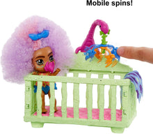 Load image into Gallery viewer, Mattel Cave Club Wild About Babysitting Playset + Fernessa &amp; Furrah Dolls, Multi