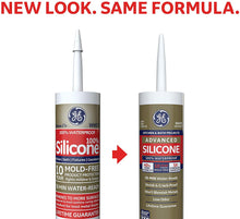 Load image into Gallery viewer, GE Sealants &amp; Adhesives GE5040 Advanced Silicone 2 Kitchen &amp; Bath Sealant, 10.1oz, Clear