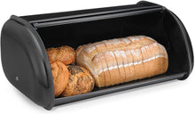 Load image into Gallery viewer, Polder 210201-95 Deluxe Steel Bread Box Black