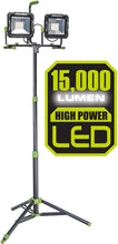 Load image into Gallery viewer, PowerSmith Lumen LED Work Light with Metal Lamp Housing and Telescoping Tripod(9 Ft Power Cord)