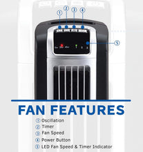 Load image into Gallery viewer, Lasko 2510 Oscillating Tower Fan, 36 Inch