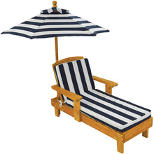 Load image into Gallery viewer, Outdoor Chaise with Umbrella