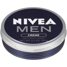 Load image into Gallery viewer, NIVEA Men Creme - Multipurpose Cream for Men - Face, hand and Body Lotion - 5.3 oz. Tin