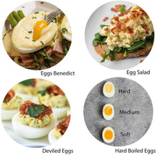 Load image into Gallery viewer, Hamiton Beach 25504 3-in-1 Electric Hard Boiled Egg Cooker