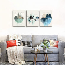 Load image into Gallery viewer, wall decorations for living room Canvas Wall Art for Bedroom modern fashion family bathroom Wall decor Hang Pictures Wall Artwork Abstract paintings Kitchen office Canvas art Prints Home decoration