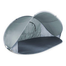 Load image into Gallery viewer, ONIVA - a Picnic Time Brand Manta Portable Pop-Up Sun/Wind Shelter, Gray