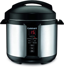 Load image into Gallery viewer, Cuisinart Quart Electric Pressure Cooker, Silver