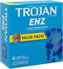Load image into Gallery viewer, Trojan Condom ENZ Lubricated
