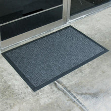Load image into Gallery viewer, Rubber-Cal "Wellington Carpet Mats - 18 x 30-inch - Rubber Backed Mats - Tan, Brown, Gray, Charcoal, Blue