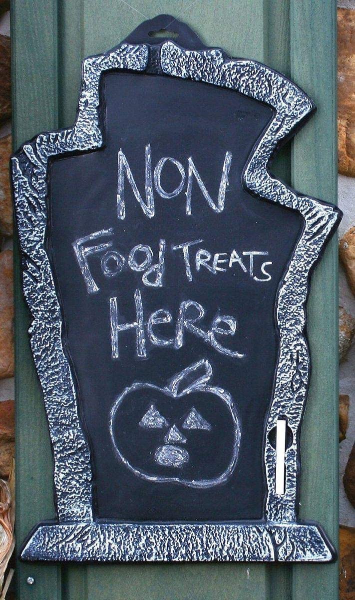 Fun World Tombstone Chalk Board