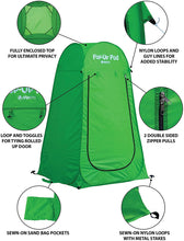 Load image into Gallery viewer, GigaTent Pop Up Pod Changing Room Privacy Tent – Instant Portable Outdoor Shower Tent, Camp Toilet, Rain Shelter for Camping &amp; Beach – Lightweight &amp; Sturdy, Easy Set Up, Foldable - with Carry Bag