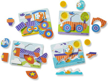 Load image into Gallery viewer, Melissa &amp; Doug Jigsaw Puzzle Set – Vehicles