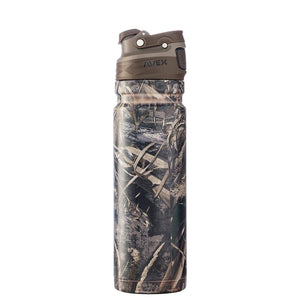 AVEX FreeFlow AUTOSEAL Stainless Steel Water Bottle 24oz Max-5 Realtree Camo