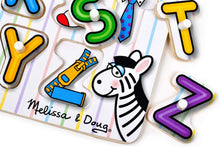 Load image into Gallery viewer, Melissa &amp; Doug Upper &amp; Lower Case Alphabet Puzzle
