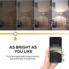 Load image into Gallery viewer, Geeni Lux 800 A19 Smart Wi-Fi LED Dimmable White Light Bulb - 60W Equivalent, No Hub Required, Works with Alexa, Google Assistant &amp; Microsoft Cortana - GN-BW902-999