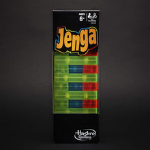 Load image into Gallery viewer, Hasbro Jenga Neon Pop Building Blocks Tumbling Tower Game