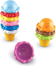 Load image into Gallery viewer, Learning Resources Smart Snacks Rainbow Color Cones, Color Identification, Fine Motor Toy, Ages 2+,Multi-color,2 L x 2-1/2 W in