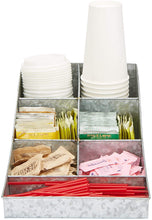 Load image into Gallery viewer, Mind Reader COMP7MESH-BLK Condiment Organizer Storage