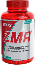 Load image into Gallery viewer, MET-Rx ZMA Supplement, Supports Muscle Recovery, 90 Capsules