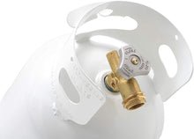 Load image into Gallery viewer, Flame King YSN011 Steel Propane Cylinder with Type 1 Overflow Protection Device Valve, 11-Pound