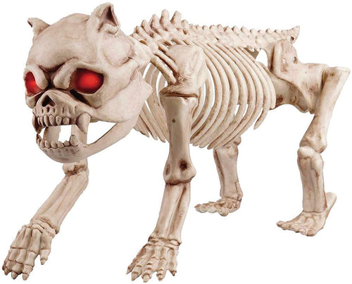 Home Accents Holiday 19 in. Animated Skeleton Dog