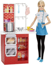 Load image into Gallery viewer, Barbie Spaghetti Chef Doll &amp; Playset