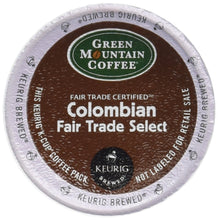 Load image into Gallery viewer, Green Mountain Columbian Fair Trade Select Coffee Keurig K-Cups, 18 Count