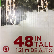 Load image into Gallery viewer, Animated 3-D Wire Standing Buck Reindeer, Lighted and Moving Christmas Yard Decoration, 48-inches Tall