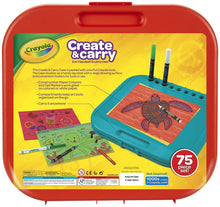 Load image into Gallery viewer, Crayola Create &#39;N Carry Art Set, 75 Pieces, Art Gift for Kids, Ages 5 &amp; Up