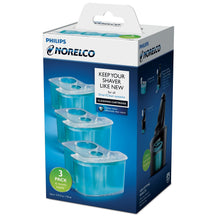 Load image into Gallery viewer, Philips Norelco JC303/52 Smartclean Replacement Cartridge for Shaver Series 9000-3 count