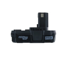 Load image into Gallery viewer, Ryobi P128 Upgrade Kit: Intelliport 18V Lithium Ion Battery Charger (P117) and Single 18V Lithium Ion Battery (P102) Compatible With One+ System